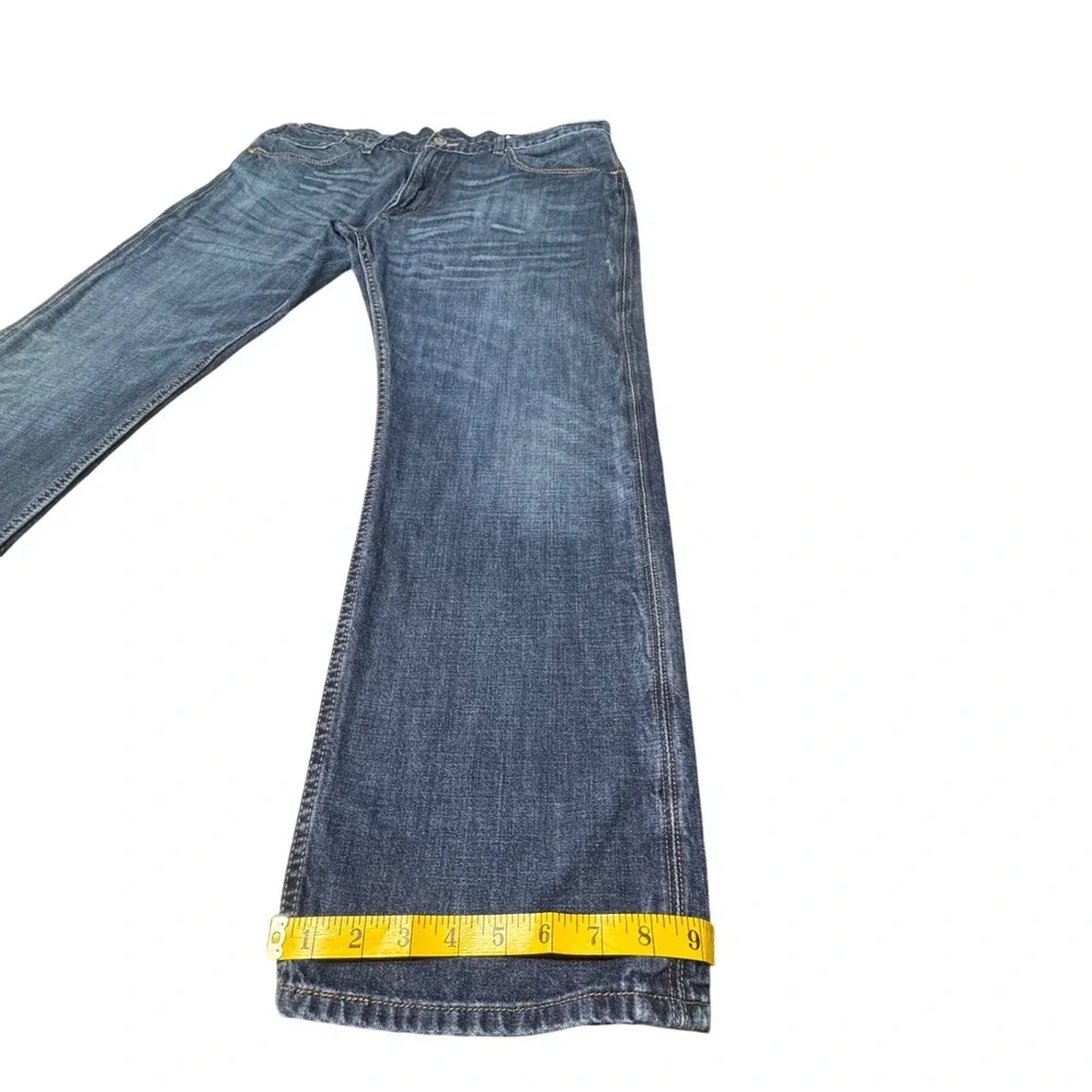 Levi's 514 Straight Fit Jeans Mens 40x31 Stretch Denim Blue Medium Wash